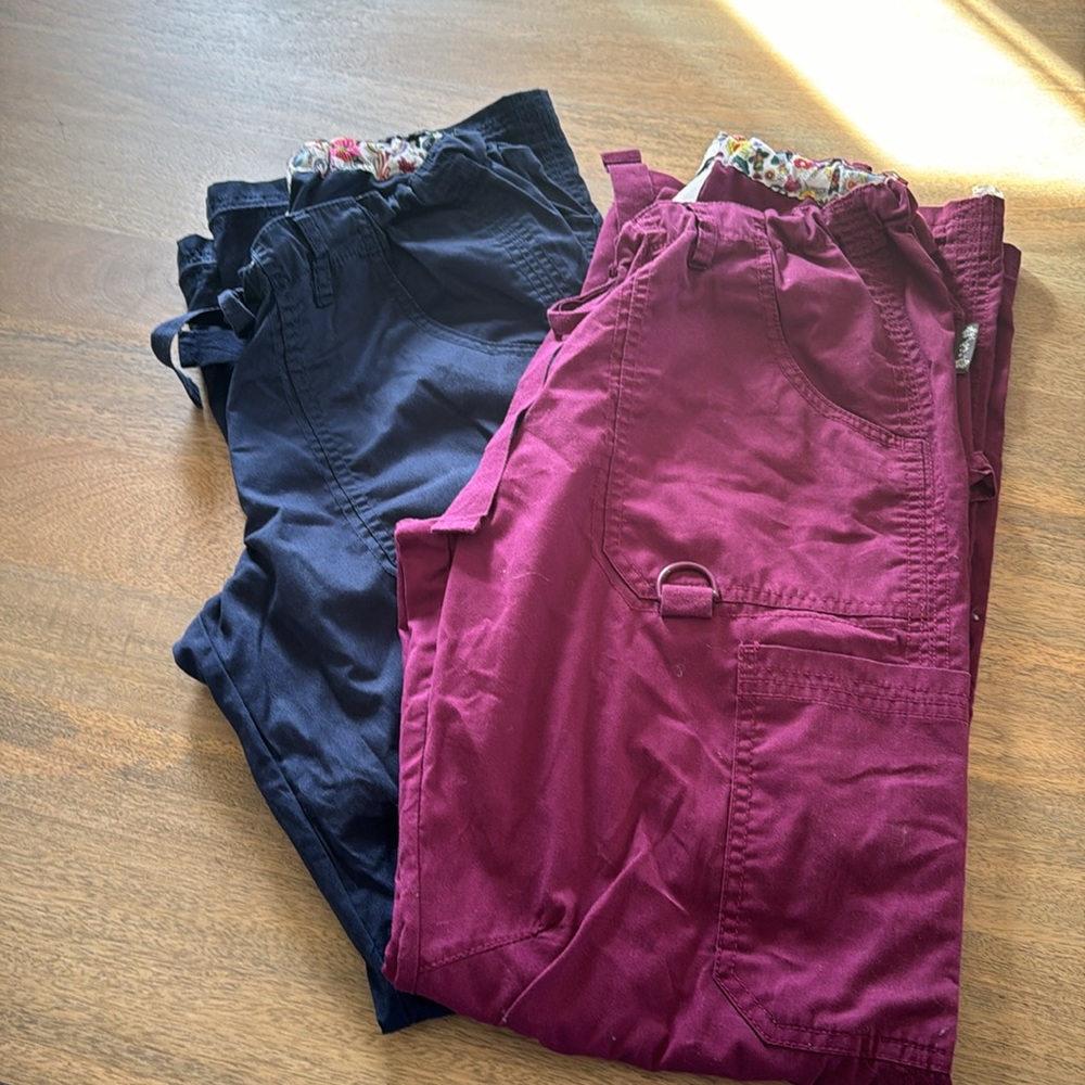 2 Koi scrub bottoms